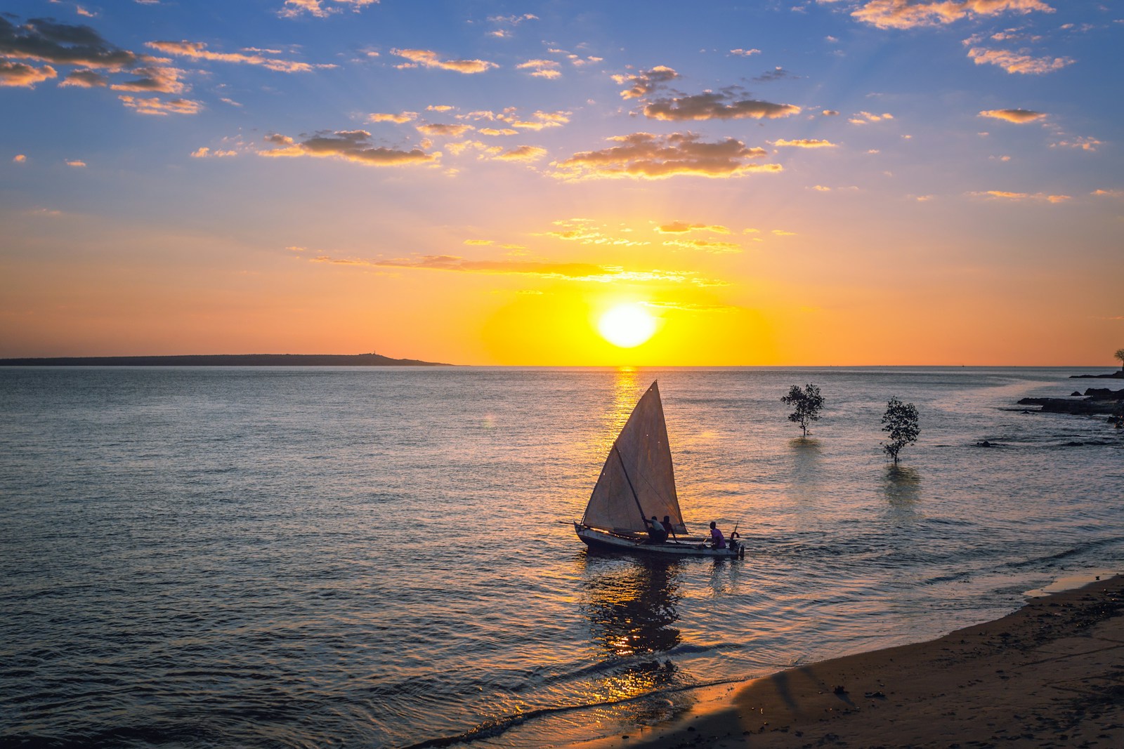 Voyage en mer, Madagascar