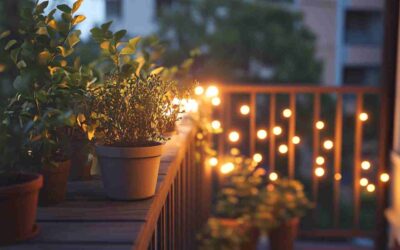 illuminer un balcon