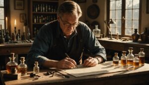 Découverte des techniques anciennes de gravure pour parfums historiques