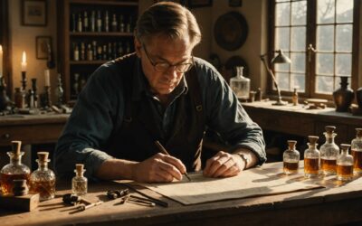 Découverte des techniques anciennes de gravure pour parfums historiques