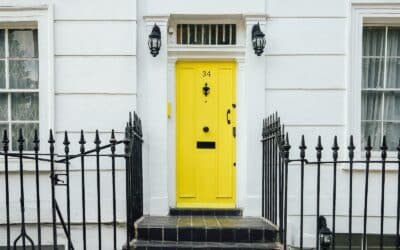 Porte d’entrée vitrée