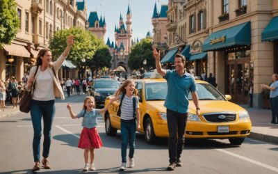 Optimisez votre trajet vers Disneyland : choix de taxi adapté