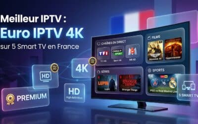Meilleur IPTV: Euro IPTV 4K sur 5 Smart TV en France