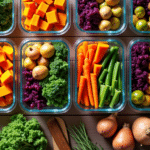 Budget serré : Comment faire un batch cooking légumes gourmand avec des produits de saison
