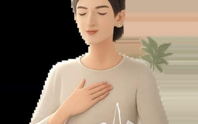 Illustration d’une personne en pause respiratoire pour apaiser le stress et relancer l’énergie. Une scène sobre et professionnelle qui évoque la récupération active au quotidien.